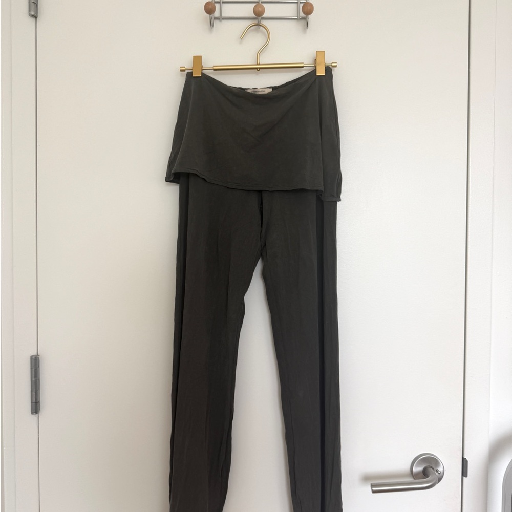 Paloma Wool Olive Green Layered Leggings